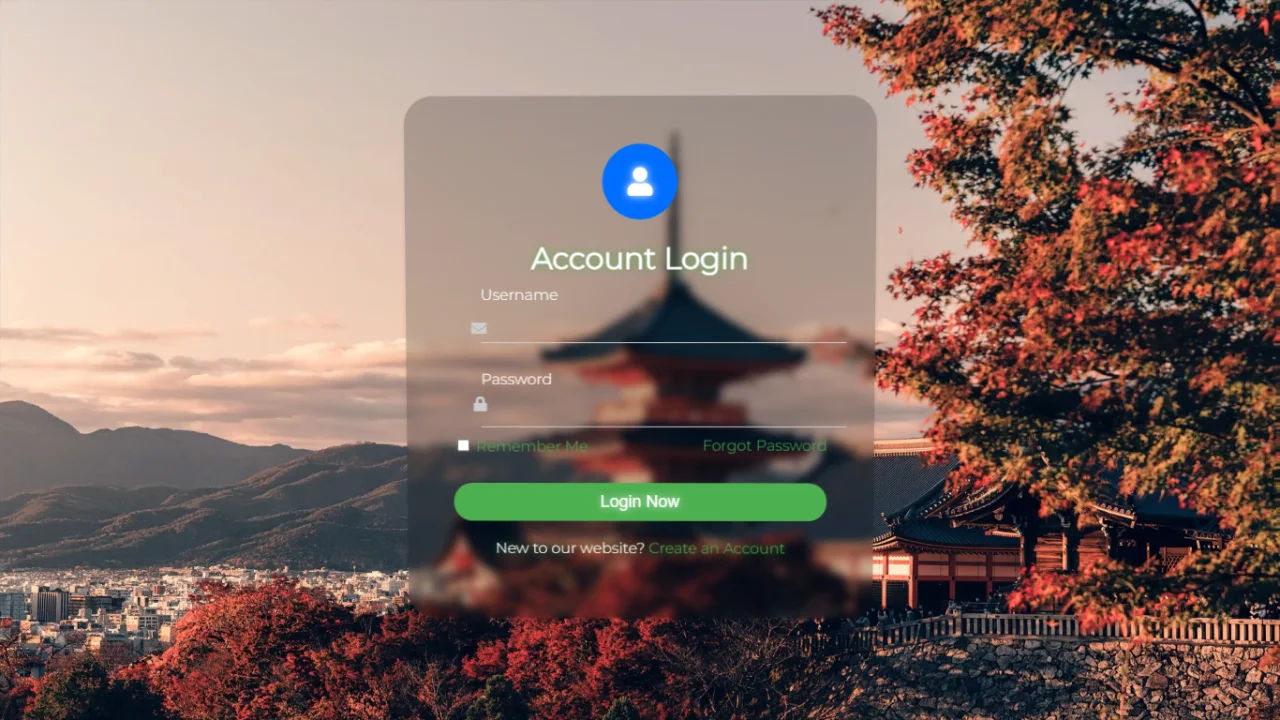 Modern Login/Sign Up Page Template Code — screenshot 5