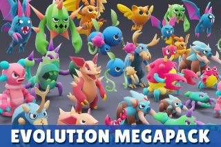 Cartoon Characters - Mega Pack
