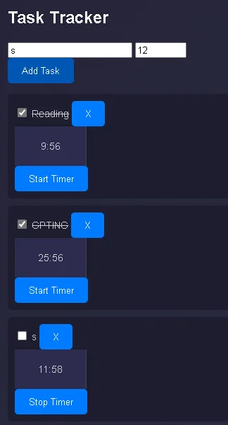 Business Model Canvas with Timer Task — screenshot 1