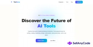 ToolVerse AI Tools Directory Platform