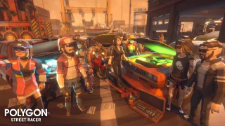 POLYGON - Street Racer - Low Poly 3D Art by Synty