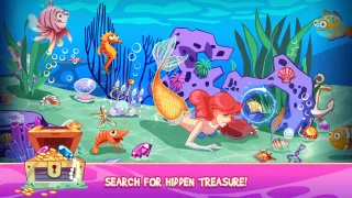 Mermaid Princess Underwater Games
