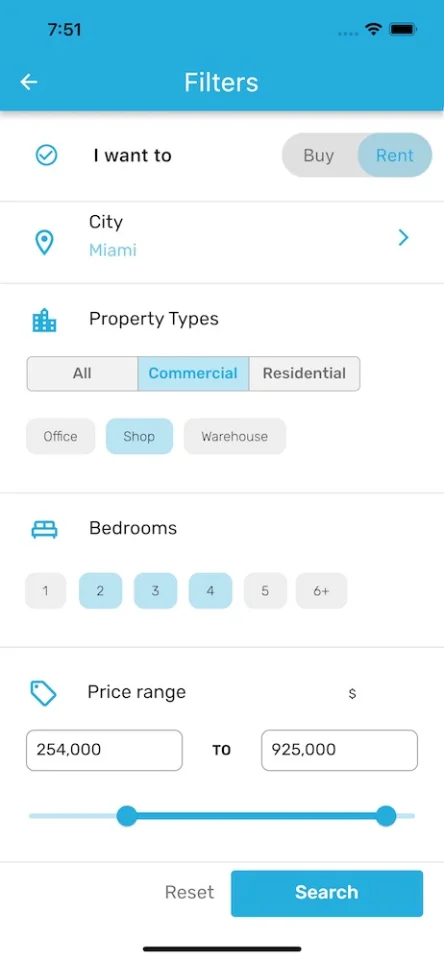 Houzi AI Real Estate Flutter App for Houzez with AI Search, CRM and Property Listings — screenshot 5