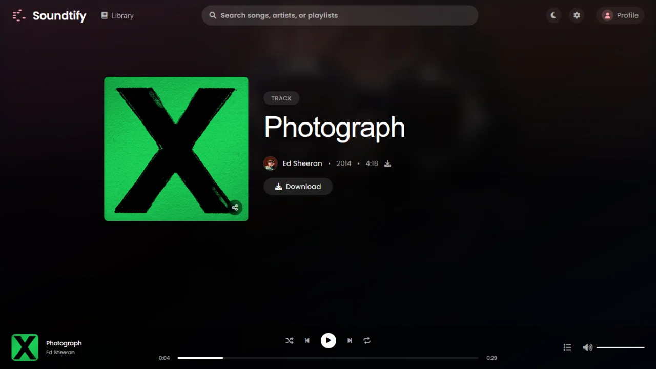 Soundtify - Premium Spotify Downloader — screenshot 1