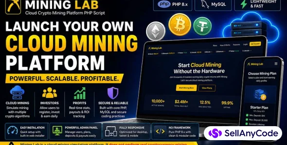 Cloud Crypto Mining Platform