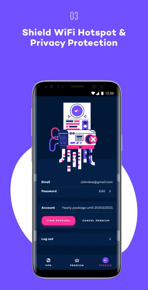 WitVPN - Super Fast, Secure, Stable & Free VPN Proxy for Android — screenshot 3