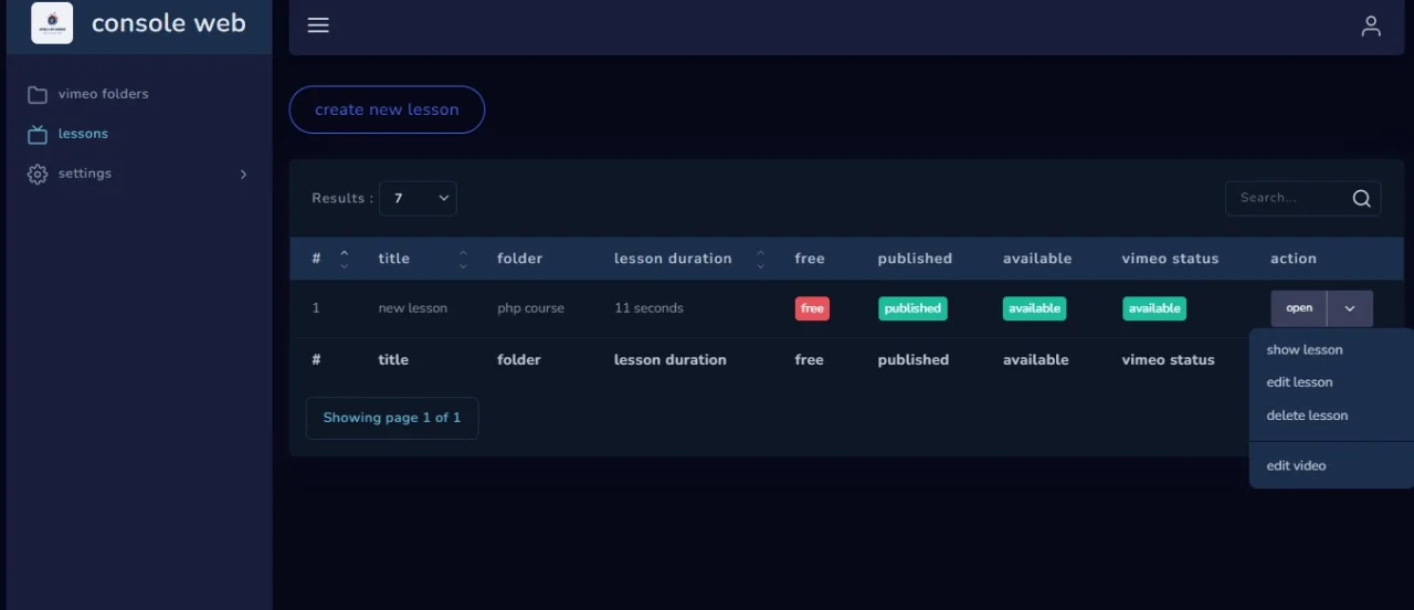 Vimeo-Uploader for Uploading Videos to Vimeo — screenshot 2