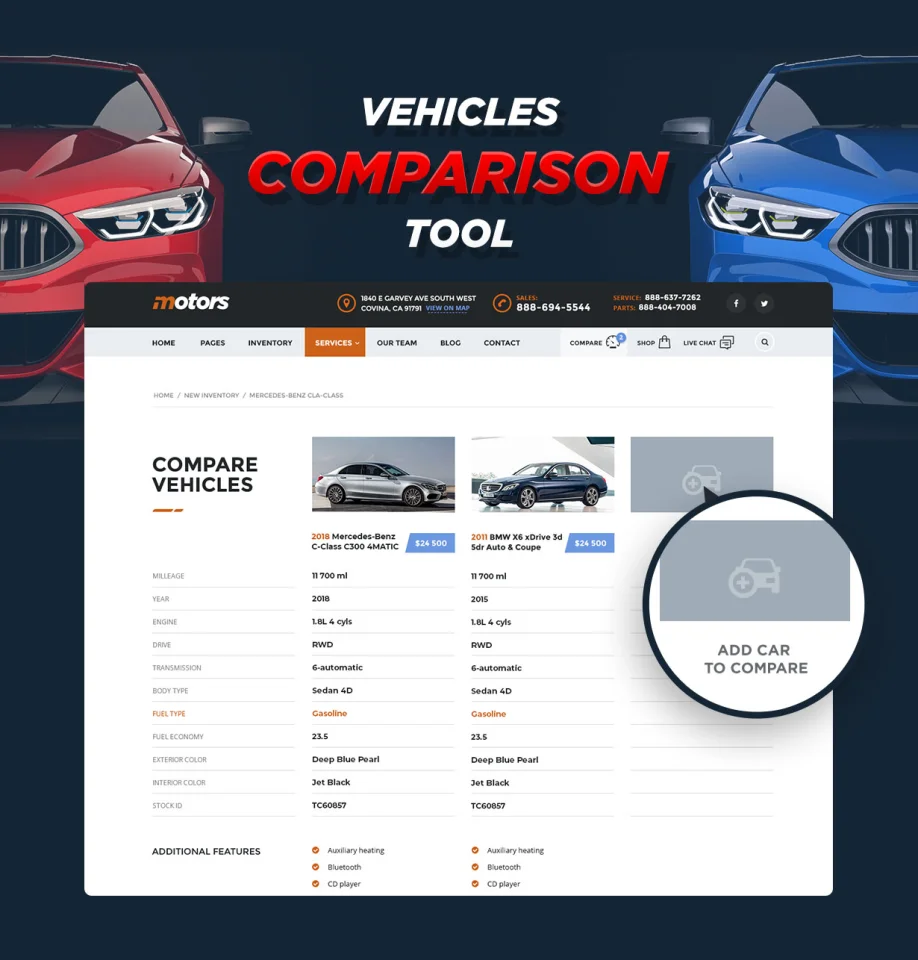 Motors New Version v5.4 - Automotive, Cars, Vehicle, Boat Dealership — screenshot 2