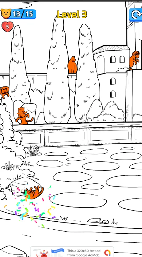 Find the Cat Spot It 2D Game Unity Source Code — screenshot 1