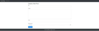 Simple Laravel Livewire Blog