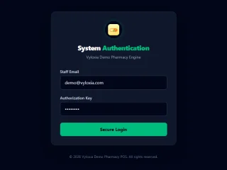 Vyloxia - Global Edition Pharmacy POS | 195 Countries | Desktop Launcher | FX Currency Engine