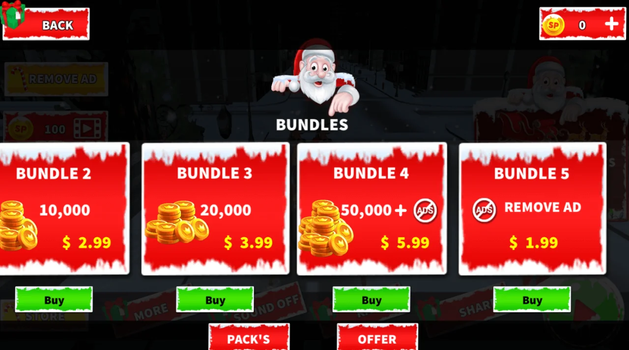 Christmas Santa Rush Gift Delivery — screenshot 3