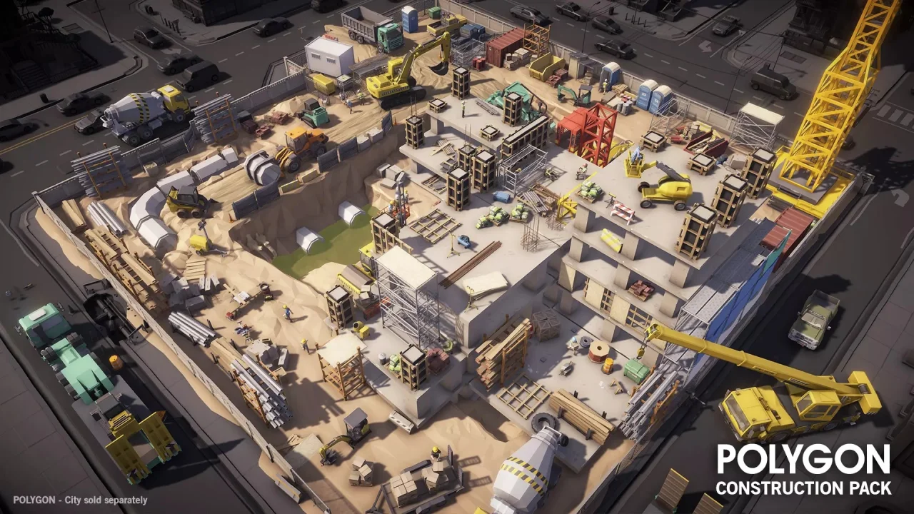 POLYGON Construction - Low Poly 3D Art by Synty — screenshot 3