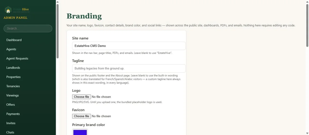 EstateHive-CMS - Laravel Real Estate & Rental Marketplace — screenshot 3
