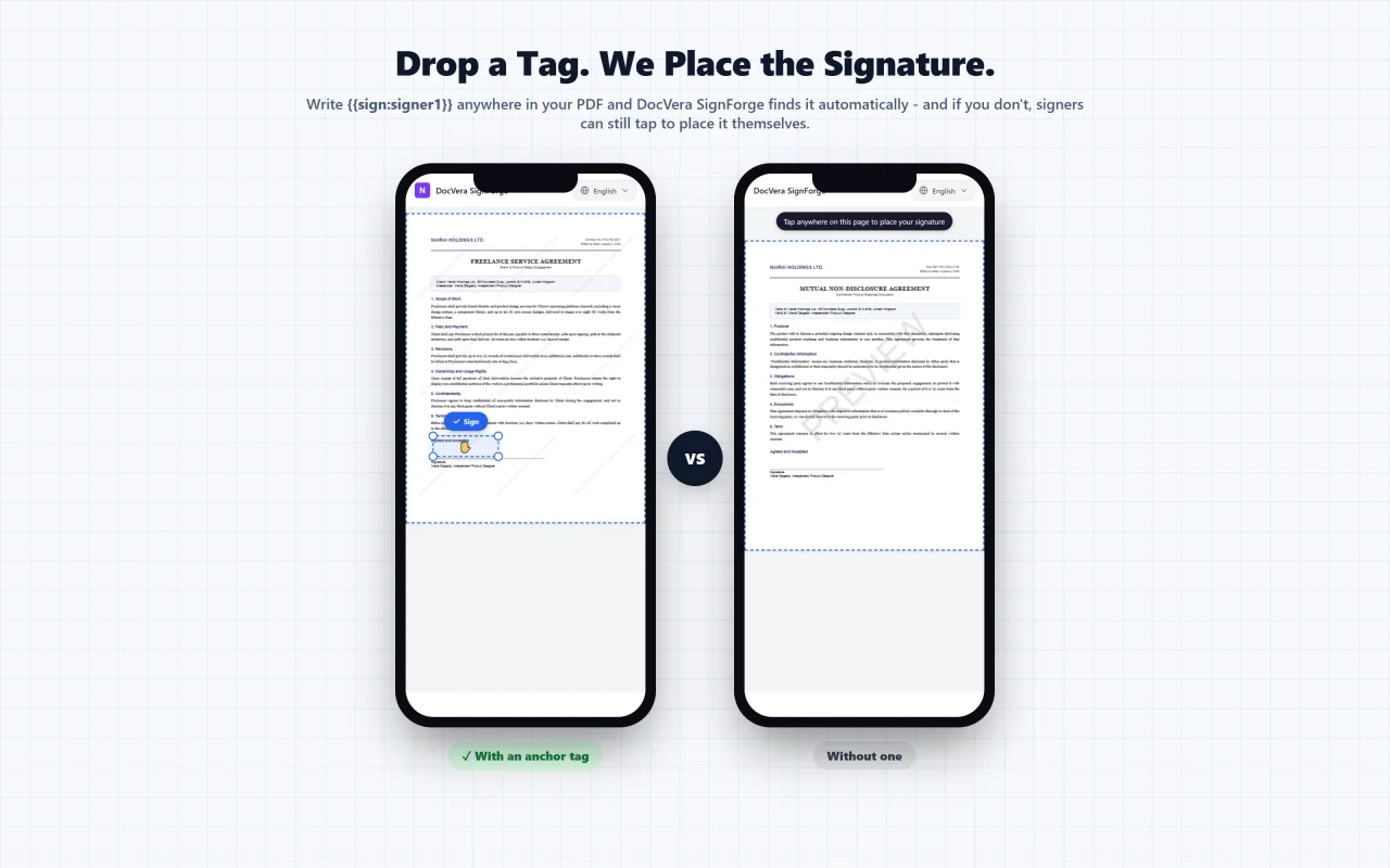 DocVera SignForge - PHP PDF eSignature — screenshot 3