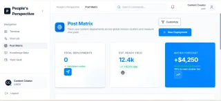 People's Perspective Community Writing & AI Data Platform