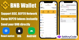 React Native - DeFi Crypto Wallet BNB, BEP20