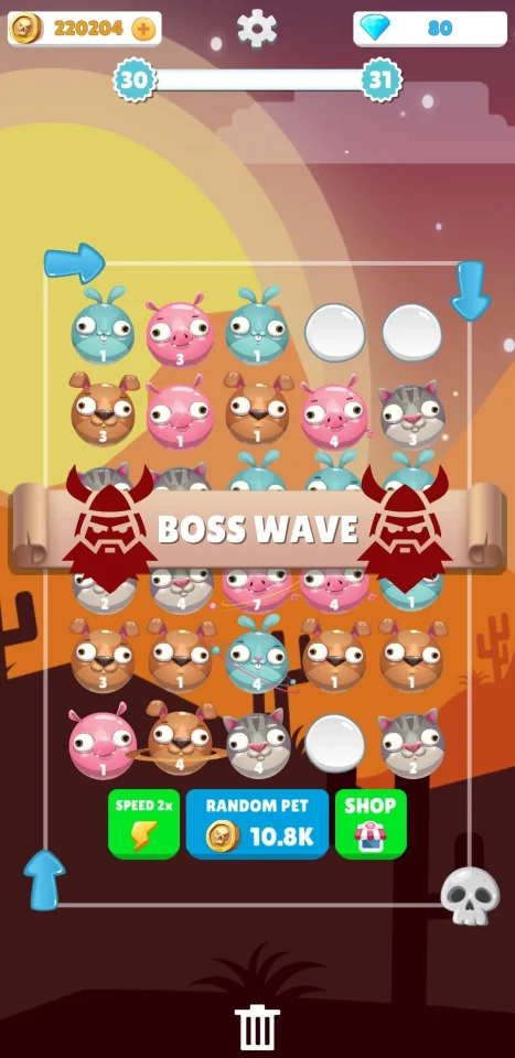 Merge Animals Tower Defense – Original Casual Game — screenshot 4