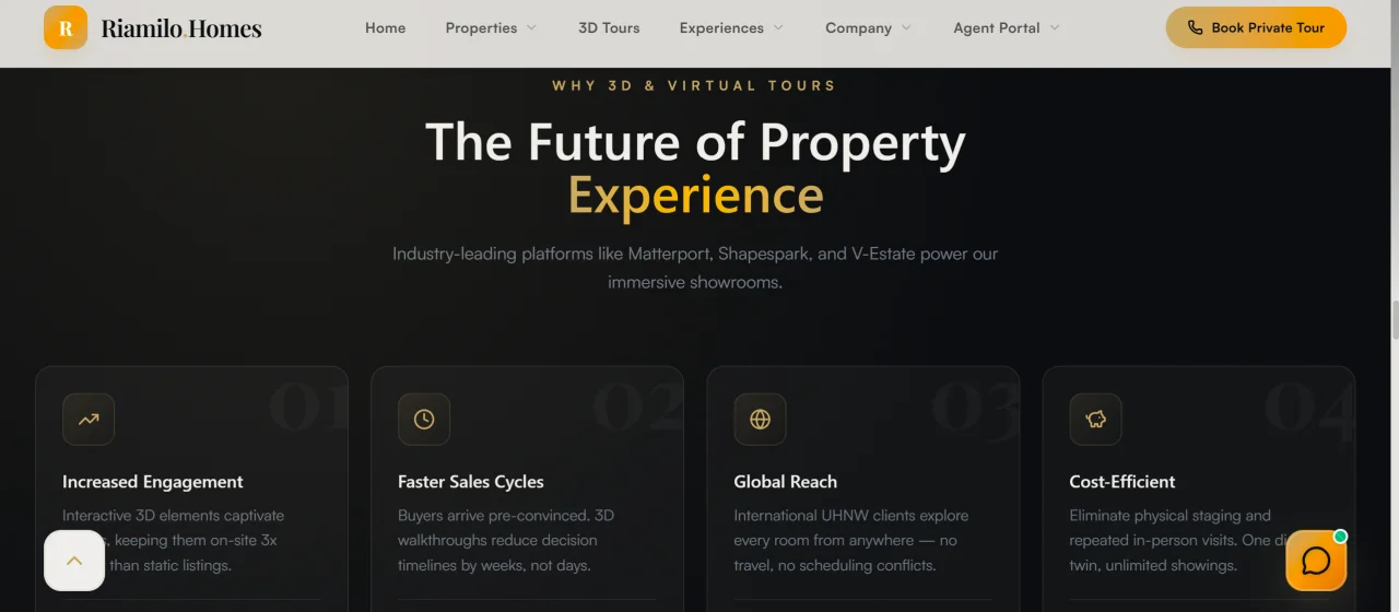 Riamilo Homes - Next.js Real Estate Template — screenshot 3