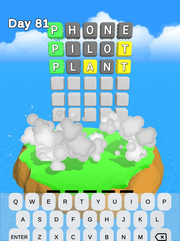 Word Island 3D Hypercasual — screenshot 1