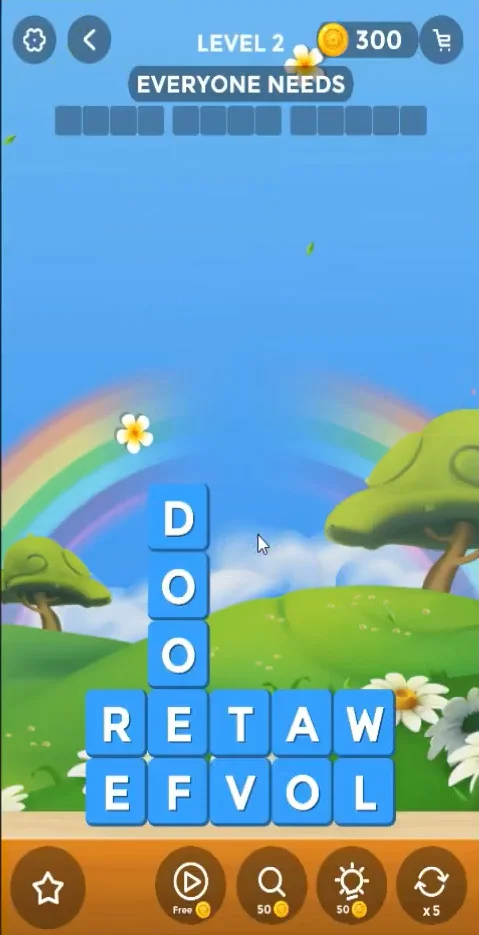 Word Stacks Unity Word Game — screenshot 1
