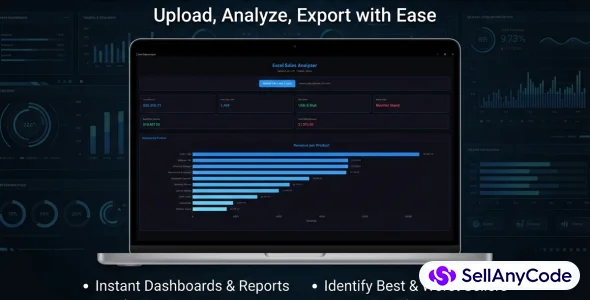 Excel Sales Analyzer - Python — cover