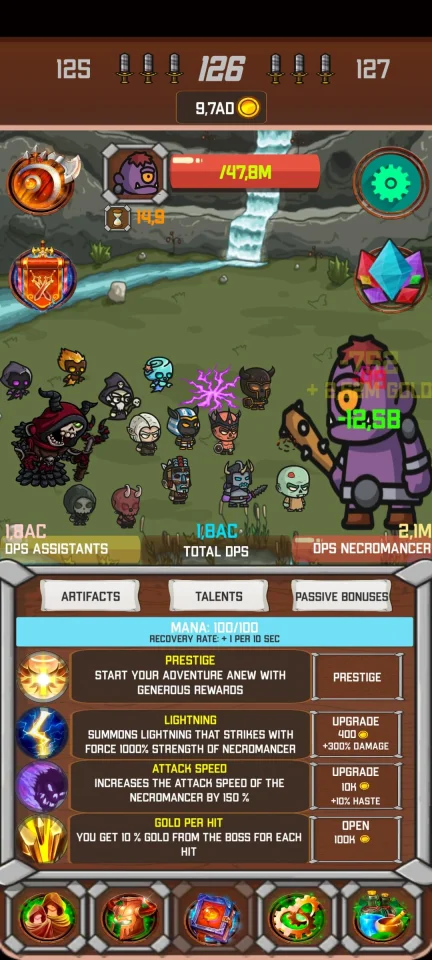 Idle RPG — screenshot 2