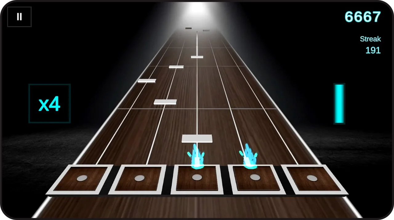 Strum Hero (Unity) - Android Rhythm-Based Game — screenshot 3