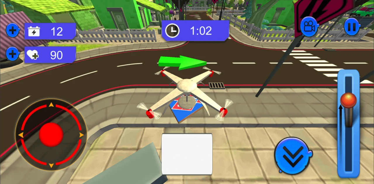 Pizza Delivery Drone Rush — screenshot 3