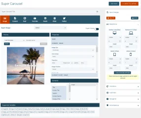 Super Carousel - Responsive WordPress Plugin