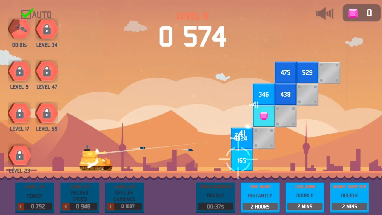 Idle Tank Battle — screenshot 1