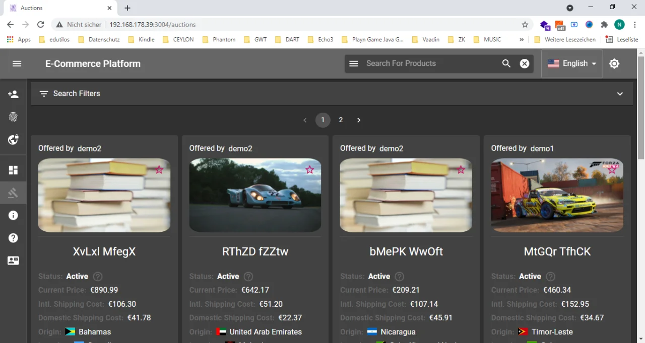 SCS E-Commerce — screenshot 5