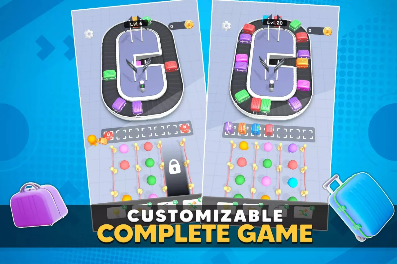 Baggage Jam | Match Game Template — screenshot 1