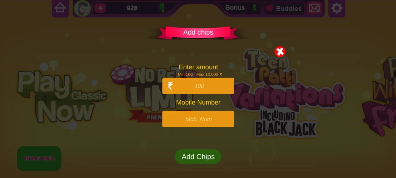 3 Card Poker (Teen Patti) — screenshot 5