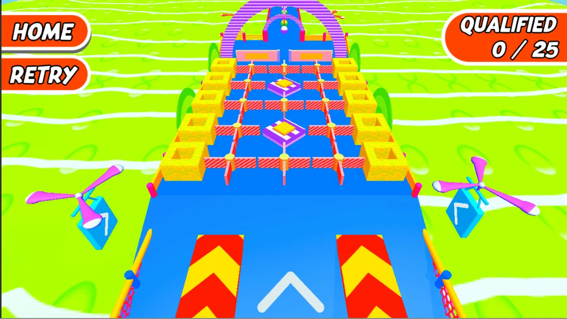 Fall Stumble Guys 3D Game Unity Source Code — screenshot 4