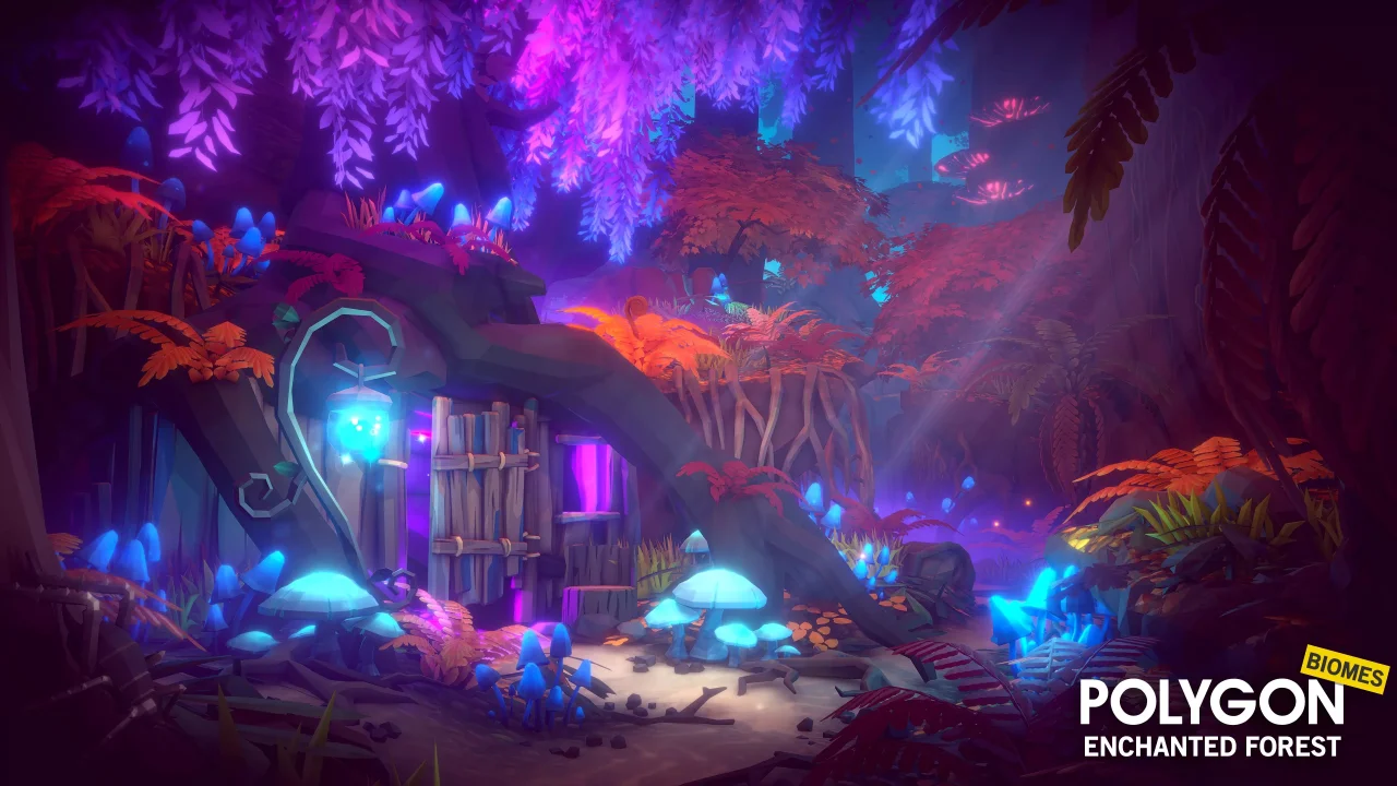 POLYGON - Enchanted Forest - Nature Biomes - 3D Environment Art by Synty — screenshot 8
