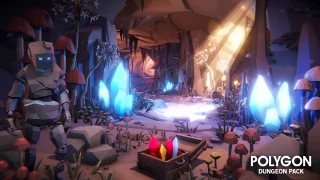 POLYGON Dungeons - Low Poly 3D Art by Synty