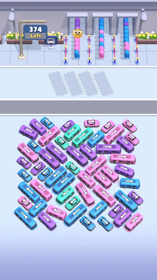 Bus Away, Bus Mania, Bus Jam — screenshot 3