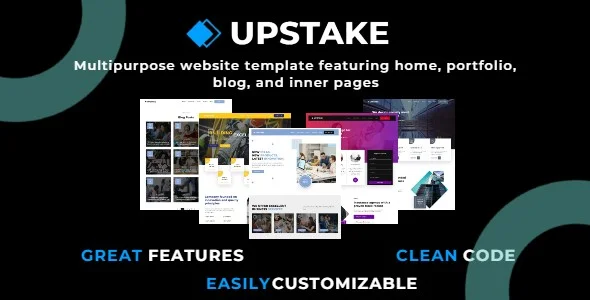 Upstake - Multipurpose Website HTML5 Template — screenshot 1