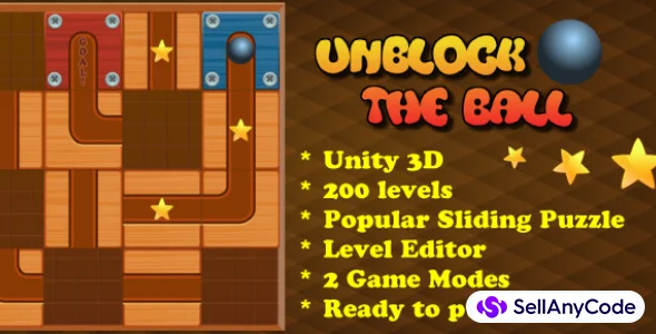 Unblock the Ball Sliding Puzzle