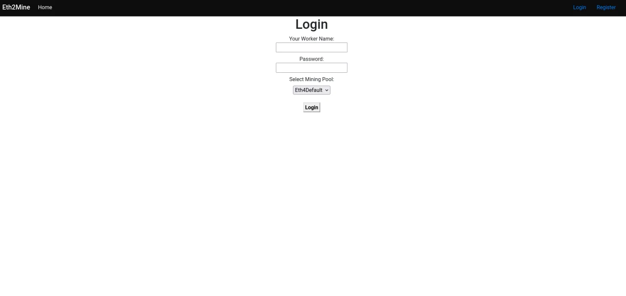 Eth2Mine (Crypto2Mine) — screenshot 1