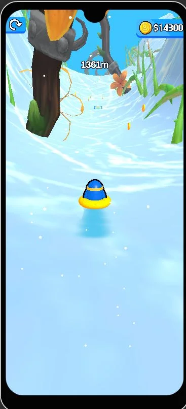 Sled Surfers Sling Game 3D Unity Game Source Code — screenshot 8