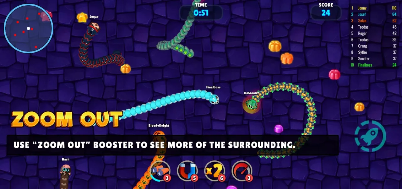 Snake Warz - Complete Game Template Unity — screenshot 6