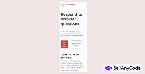 Webpage - Desktop and Mobile View