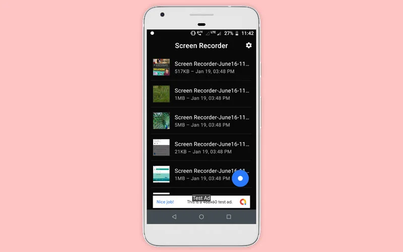 Screen Recorder Pro with Audio — screenshot 3
