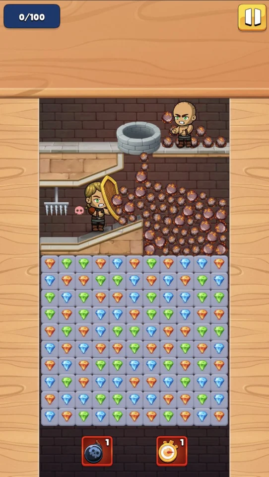 Royal Hero Escape Match 3 - Unity Project — screenshot 5