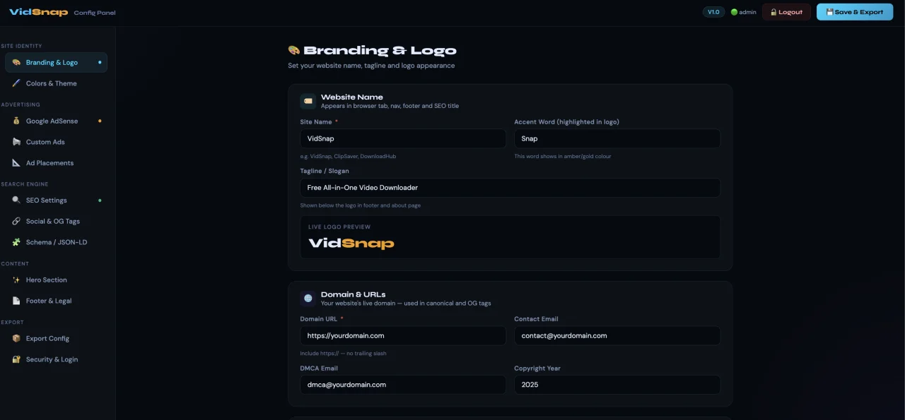 All in One Video Downloader Pro — screenshot 3