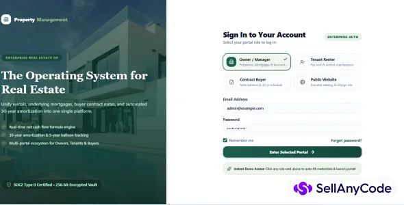 PropertyFlow - Real Estate OS — cover
