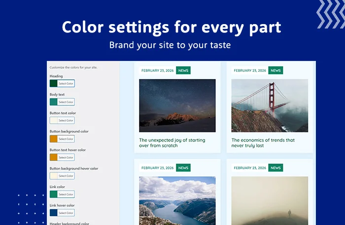 Aurora - WordPress Blog Theme with Switchable Layouts — screenshot 2