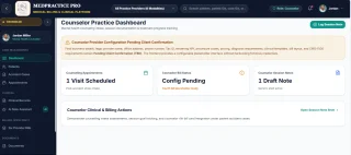 MedCare Pro - Medical Billing & Healthcare Practice Dashboard Template